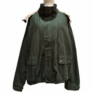 VTG 90's Ralph Lauren Polo Sport Men's XXL Dark Green Anorak Jacket Hooded